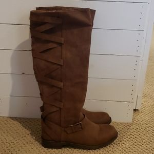 Justfab Tan Boots